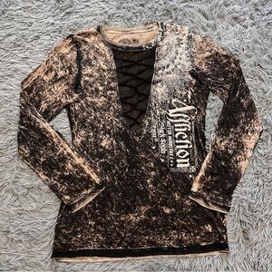 Affliction long sleeve top